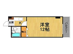 Collection武庫川  ｜ 兵庫県西宮市里中町3丁目（賃貸マンション1K・4階・29.03㎡） その2