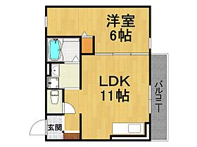 Maison de Marina 甲子園  ｜ 兵庫県西宮市甲子園七番町（賃貸マンション1LDK・3階・39.85㎡） その2