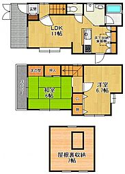 西宮市上大市4丁目戸建貸家