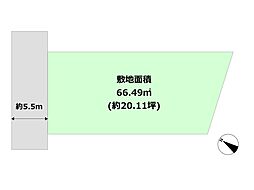 西宮市上ヶ原八番町売り土地