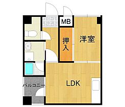 コメットマンション  ｜ 兵庫県伊丹市鴻池2丁目（賃貸マンション1LDK・13階・48.06㎡） その2