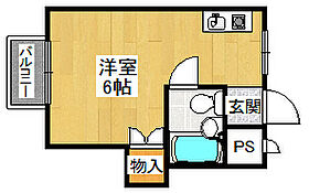 メゾン武庫之荘  ｜ 兵庫県尼崎市武庫之荘1丁目（賃貸マンション1R・4階・17.00㎡） その2