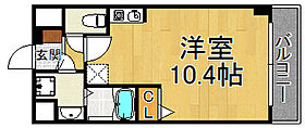 オズレジデンス尼崎  ｜ 兵庫県尼崎市西本町8丁目（賃貸マンション1R・4階・27.65㎡） その2