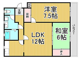 兵庫県尼崎市道意町6丁目（賃貸マンション2LDK・2階・54.00㎡） その2