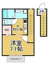 ヴェルデュ―ルTomatsu  ｜ 兵庫県尼崎市富松町3丁目（賃貸アパート1K・2階・29.38㎡） その2