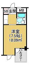 ロイヤルレジデンス  ｜ 兵庫県尼崎市東園田町6丁目（賃貸マンション1R・4階・18.09㎡） その2