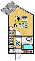 キューブ武庫川7  ｜ 兵庫県尼崎市武庫町3丁目（賃貸マンション1K・2階・18.73㎡） その2