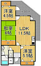 イーリス武庫之荘  ｜ 兵庫県尼崎市武庫之荘本町3丁目（賃貸マンション3LDK・3階・65.22㎡） その2