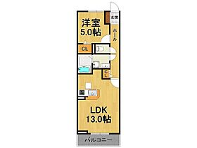 HiRo  ｜ 兵庫県伊丹市荒牧3丁目（賃貸アパート1LDK・1階・44.72㎡） その2