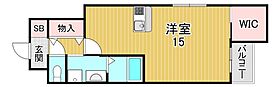 兵庫県尼崎市武庫之荘1丁目（賃貸アパート1R・2階・40.06㎡） その1