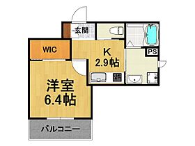 シャーメゾンLeone  ｜ 兵庫県尼崎市昭和通1丁目（賃貸マンション1K・3階・27.15㎡） その2