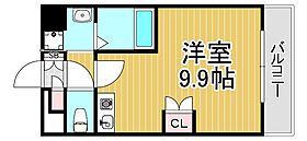 兵庫県西宮市上ケ原二番町（賃貸マンション1R・3階・25.35㎡） その2