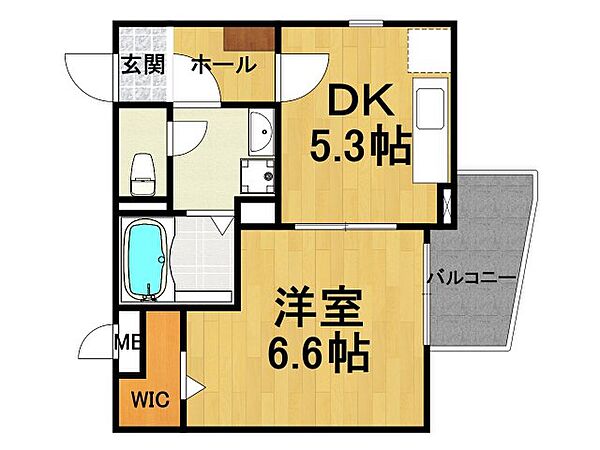 兵庫県尼崎市今福2丁目(賃貸アパート1DK・2階・30.85㎡)の写真 その2