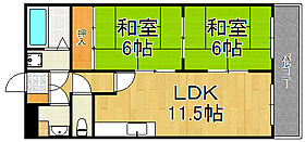 アークヒルズ  ｜ 兵庫県尼崎市武庫之荘本町3丁目（賃貸マンション2LDK・3階・53.05㎡） その2