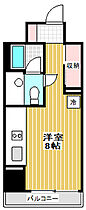 コートブランシェAP 401 ｜ 東京都品川区中延5丁目8-2（賃貸マンション1R・4階・25.43㎡） その2