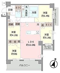 間取図画像 4LDK