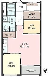 間取図画像 1SLDK