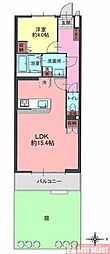 ライオンズマンション井荻第3 1LDKの間取図画像