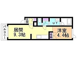 パレス24川村 1階