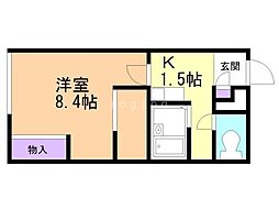 レオパレスあしがら 1階