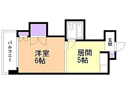 間取図画像 1DK