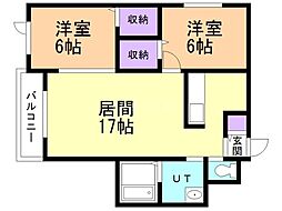 ケントパレスI 2階/202