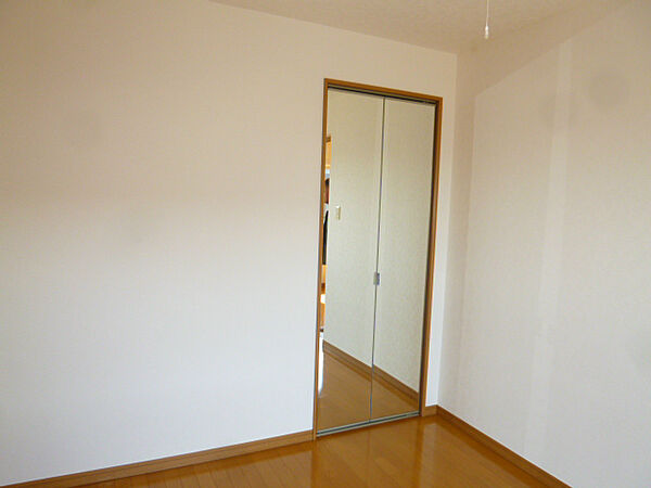 画像18:洋室クローゼットの扉は姿見になっています。
