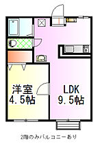 茨城県牛久市栄町６丁目（賃貸アパート1LDK・1階・32.07㎡） その2