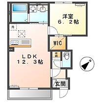 茨城県稲敷郡阿見町大字荒川本郷（賃貸アパート1LDK・1階・45.71㎡） その2