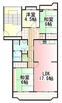 茨城県龍ケ崎市小柴４丁目（賃貸マンション3LDK・2階・76.04㎡） その2