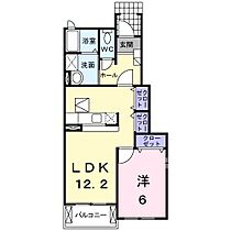 茨城県土浦市木田余（賃貸アパート1LDK・1階・45.72㎡） その2