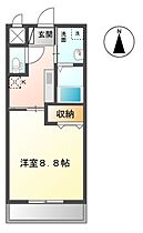 茨城県石岡市石岡（賃貸アパート1K・1階・29.75㎡） その2