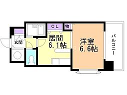 間取図画像 1DK