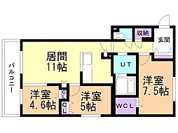 札幌市営東豊線 豊水すすきの駅 徒歩6分 2階/-
