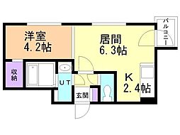 札幌市営東西線 西18丁目駅 徒歩8分