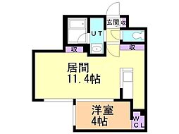 札幌市電2系統 西線9条旭山公園通駅 徒歩2分 4階/-
