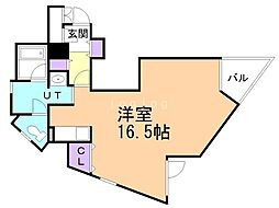 間取図画像 1K