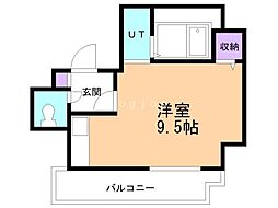 間取図画像 ワンルーム