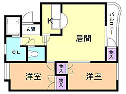 セゾンド円山 2階