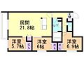 ZABOHILLSIDAIMAE2階15.1万円