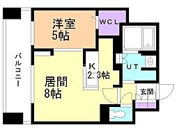 MJsquare KOTONI 1LDKの間取図画像