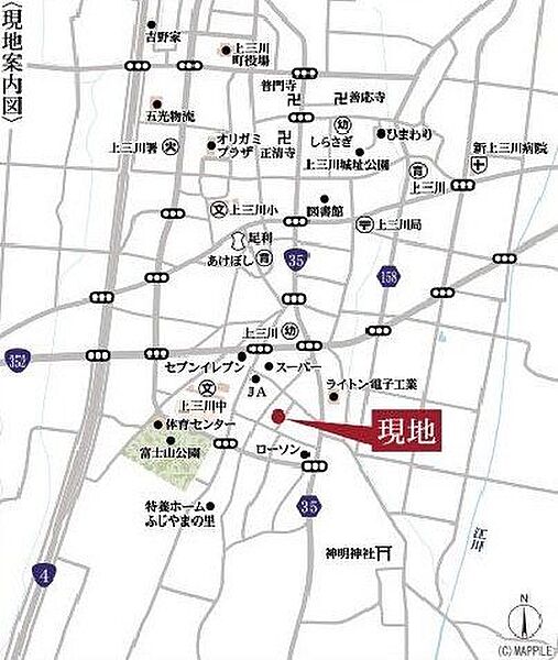 地図を拡大表示