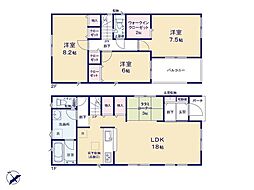 新築戸建　岡崎市中園町　第3　全2棟　1号棟