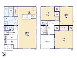 新築戸建　岡崎市小針町　第1　全3棟