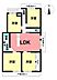 間取り：4LDKの間取りです。各居室が広々としており、家具を置いてもゆったりとお過ごしいただけそうです。