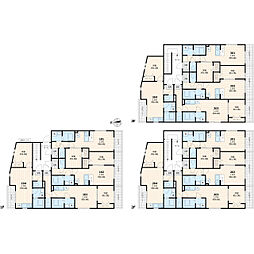 Ｐａｒｋｌｅｔ・高坂 2階1LDKの間取り