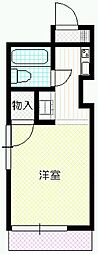 WINBELLSOLO東松山1 ワンルームの間取図画像