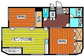 サンライズタカナオ 302 ｜ 秋田県大仙市大曲黒瀬町（賃貸マンション2LDK・3階・70.76㎡） その2