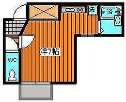 セジュールＯＡＳＩＳ 202 ｜ 秋田県秋田市横森5丁目（賃貸アパート1R・2階・23.35㎡） その2