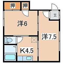 カーサリブレ 103 ｜ 秋田県秋田市手形新栄町（賃貸アパート2K・1階・31.50㎡） その2